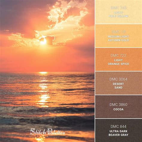 Golden Hour | Sunset color palette, Summer color palette, Orange color ...