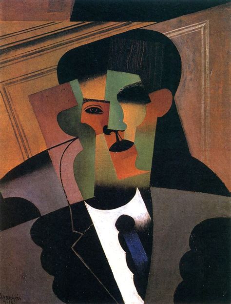 The Athenaeum - Head of a Man (Juan Gris - ) | Cubist paintings, Cubism ...