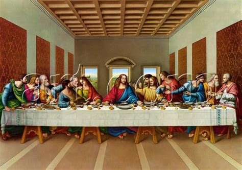 Leonardo da Vinci the picture of the last supper Painting ...