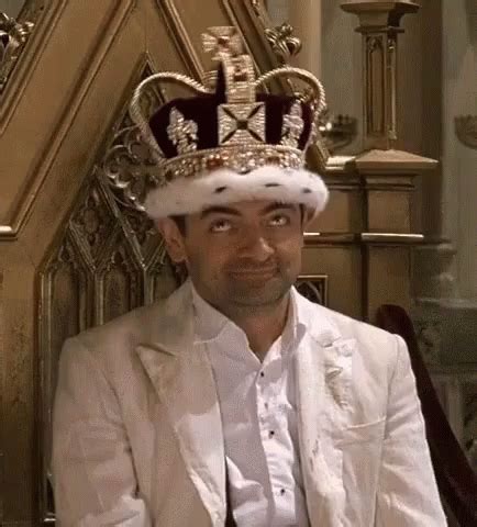 Rowan Atkinson Crown GIF - Rowan Atkinson Crown Crowing - GIF-ləri kəşf ...