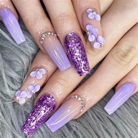 Tuyển chọn 200 mẫu nail designs in purple được yêu thích nhất