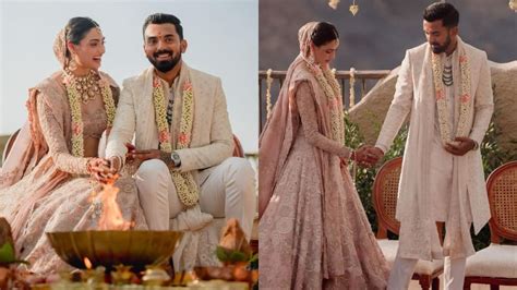 KL Rahul and Athiya Shetty officially man and wife, check first pics of ...