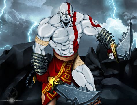 KRATOS: THE GHOST OF SPARTA by ERIC-ARTS-inc on DeviantArt