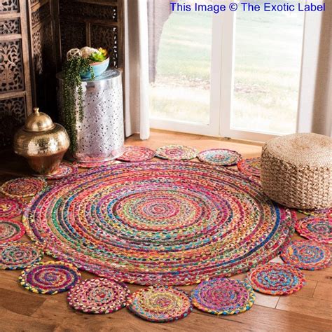 Bohemian Bedroom Decor Toddler Room Decor Round Rug for - Etsy