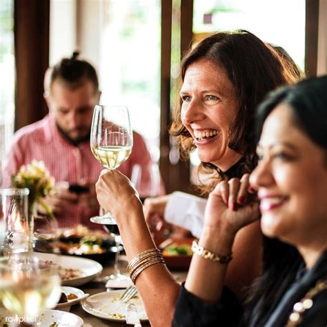 Friends at a dinner party | premium image by rawpixel.com | Dinner ...