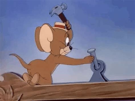 Tom And Jerry Hammer GIF - TomAndJerry Hammer Hat - Discover & Share ...