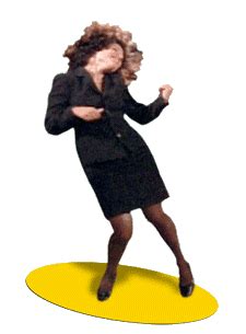 elaine dance funny dance gif | WiffleGif