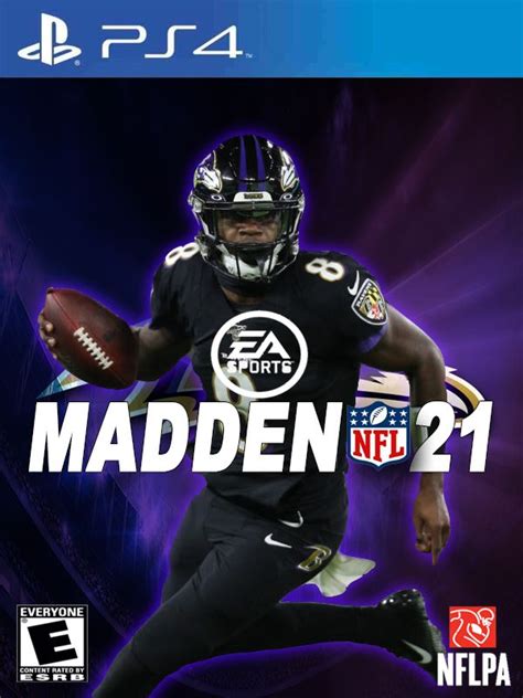 Madden 21 Alternate PS4 Cover in 2020 | Lamar jackson wallpaper, Nfl ...