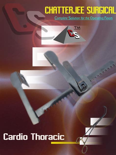 Thoracic Surgical Instruments at Rs 6000 | Cardio Thoracic Surgery ...