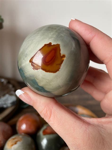 Polychrome Jasper Sphere - Etsy