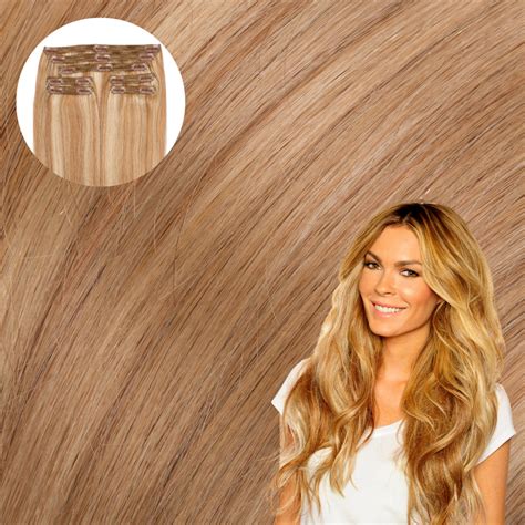 Golden Blonde Hair Extensions - Clip In Hair Extensions