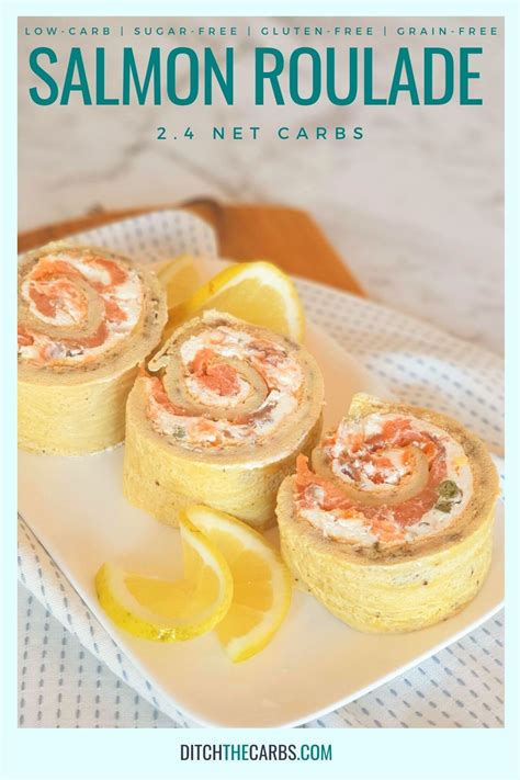 🐟 Salmon lovers .... quick and easy baked smoked salmon roulade filled ...