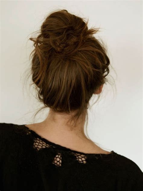 French Bun Hairstyle For Long Hair - locandkey