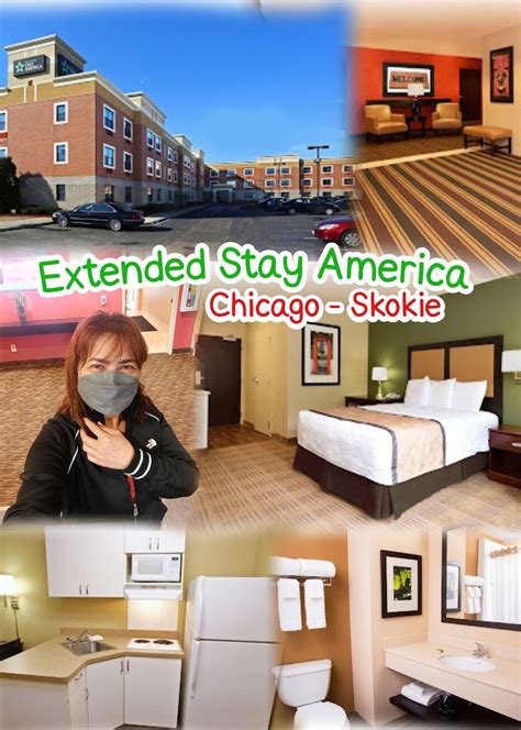 โรงเเรม Extended Stay America - สโกกี รัฐอิลินอยส์!