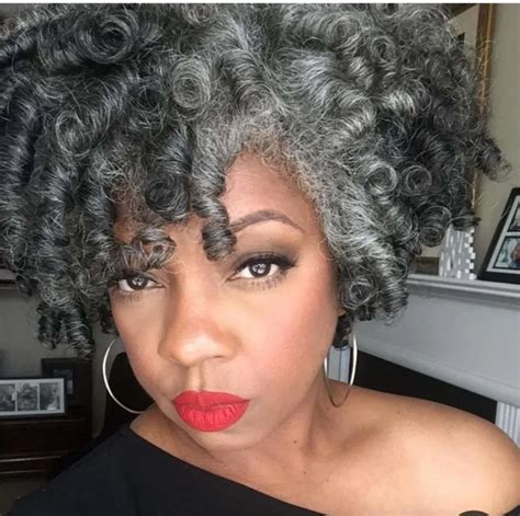 Short Crochet Curly Gray Grey Human Hair Wigs Silver/Grey, Real Remy ...