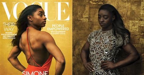 Simone Biles's Vogue Cover Exemplifies Strong Beauty