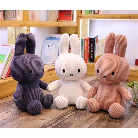 🔥 SG Local Stock 🔥 25cm Kawaii Miffy Bunny Rabbit Plush Stuffed Animal ...