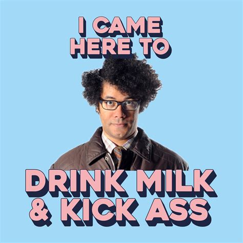 IT Crowd Moss Countdown Drink Milk & Kick Ass Mug - Etsy