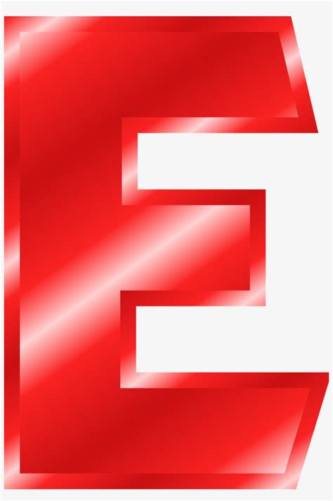 letter e - Clip Art Library