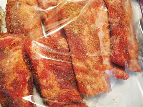 Beef Ribs Marinating in a Dry Rub by Man Fuel | Bbq beef rib recipes ...