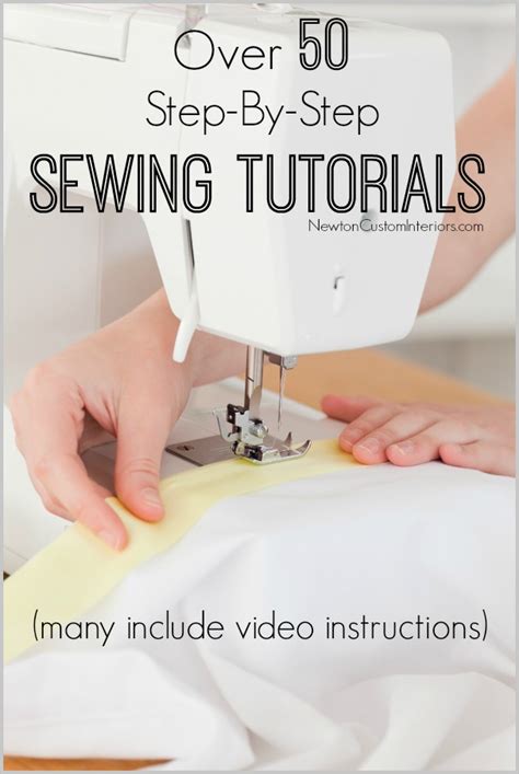 Sewing Tutorials - Newton Custom Interiors