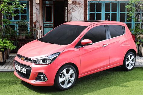 Holy Crap, Check Out the Coral Pink Paint on Korea's 2018 Chevy Spark ...