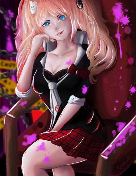 Junko Enoshima [[ Fan Art ]] by Kohaku-chii on DeviantArt