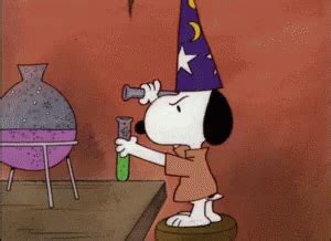 Snoopy Alchemy GIF - Snoopy Alchemy Experiment - Discover & Share GIFs