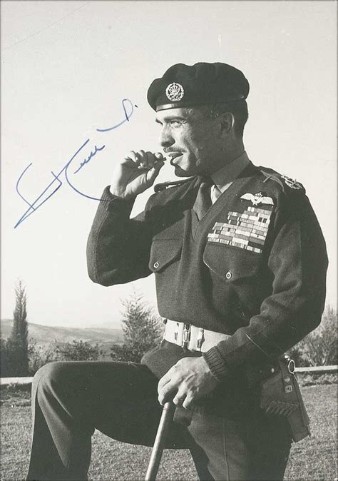 King Hussein of Jordan