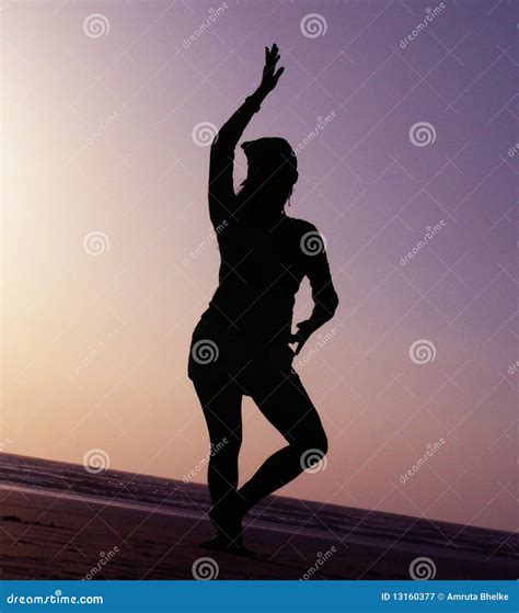 Silhouette Dance Pose Royalty-Free Stock Photo | CartoonDealer.com ...