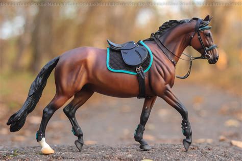 Model Horse Tack by MidnightLine Studio | Лошади breyer, Лошади ...