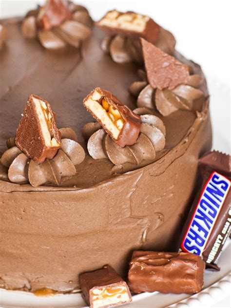 Chocolate Snickers Cake Recipe (video) - Tatyanas Everyday Food