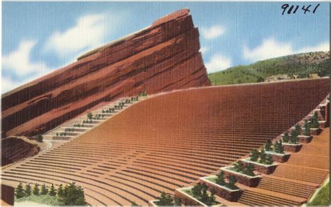 Red Rock Theatre, Park of the Red Rocks, Denver Mountain Parks ...