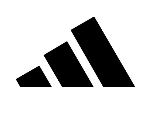 Adidas Logo Black Symbol Clothes Design Icon Abstract football Vector ...