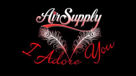 Air Supply - I Adore You Chords - Chordify