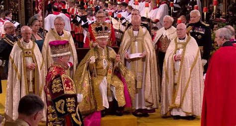 Coronation Ceremony: King Charles III crowned as the new King of United ...