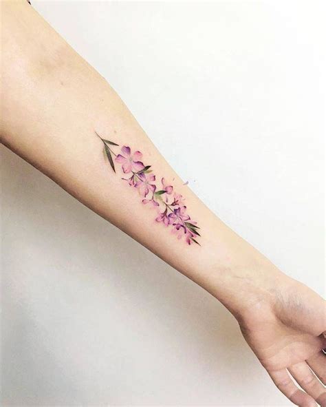 Almond blossom tattoo on the left inner forearm. | Blossom tattoo ...