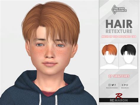 Sims 4 Cc Child Hair Male - Infoupdate.org