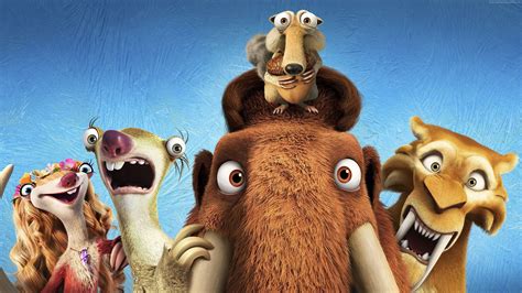 Ice Age 5 Collision Course Diego Manny Scrat Sid UHD 4K Wallpaper | Pixelz