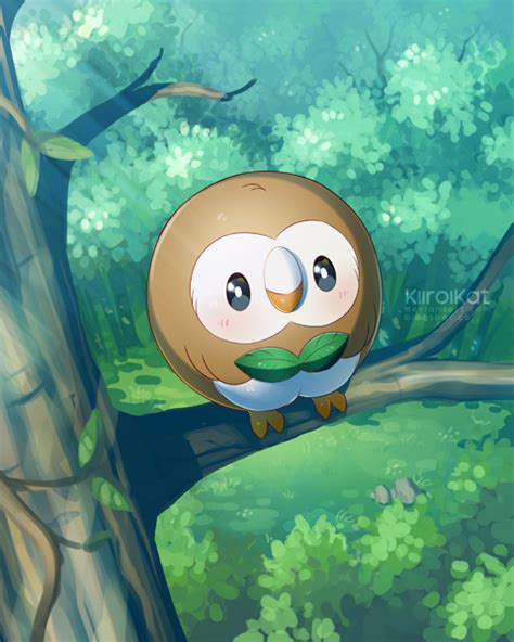 Rowlet by KiiroiKat on DeviantArt