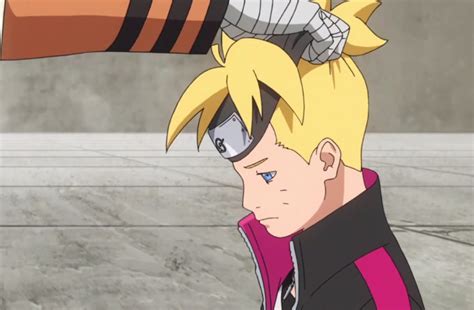 Boruto facing his consequences after cheating in the chunin exams