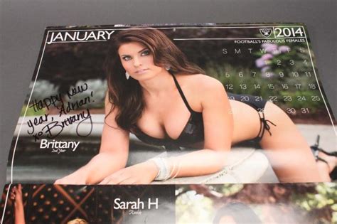 2014 16 Month Swimsuit Raiderette Calendar