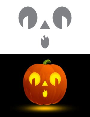 Free Printable Face Pumpkin Stencils