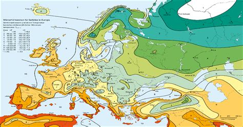 Plant Hardiness Zones of Europe [2640 x 1857] : MapPorn