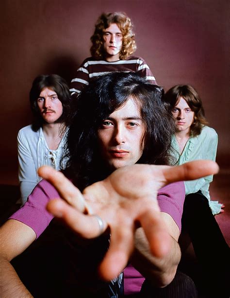 Rare and unseen photos of Led Zeppelin