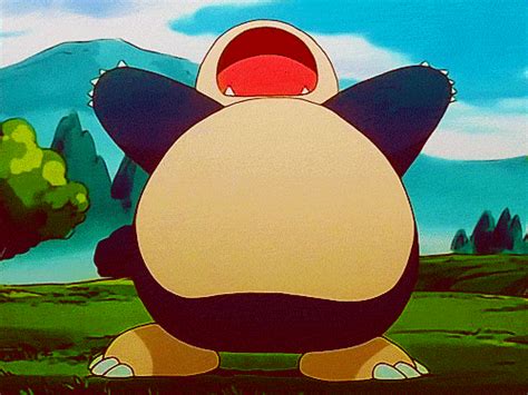 an animated image of a pokemon character with its mouth open and tongue ...