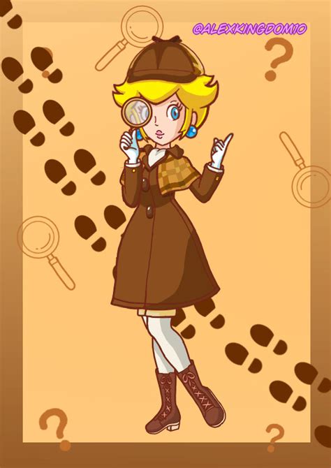 Detective Peach by AlexKingdom10 on DeviantArt