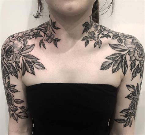 300+ Beautiful Chest Tattoos For Women (2020) Girly Designs & Piece