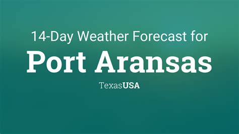 Port Aransas, Texas, USA 14 day weather forecast