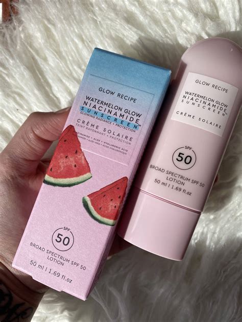 Glow Recipe Watermelon Glow Sunscreen Review - vegan beauty addict